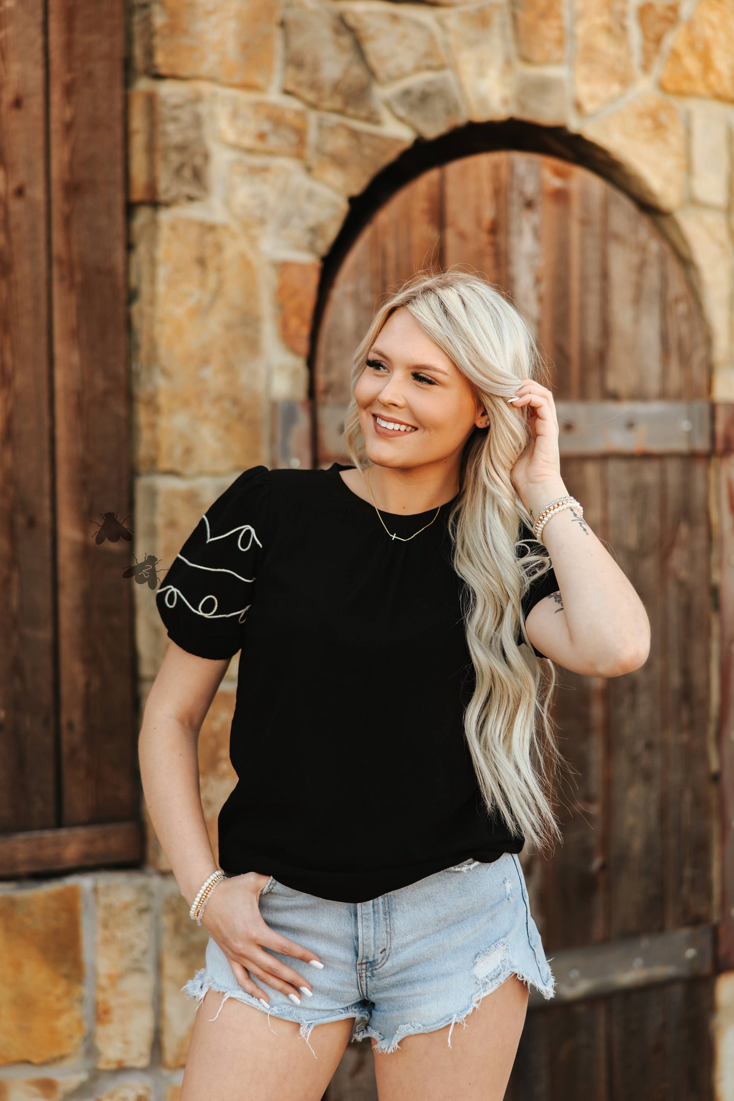 LOOPTY LARIAT TOP