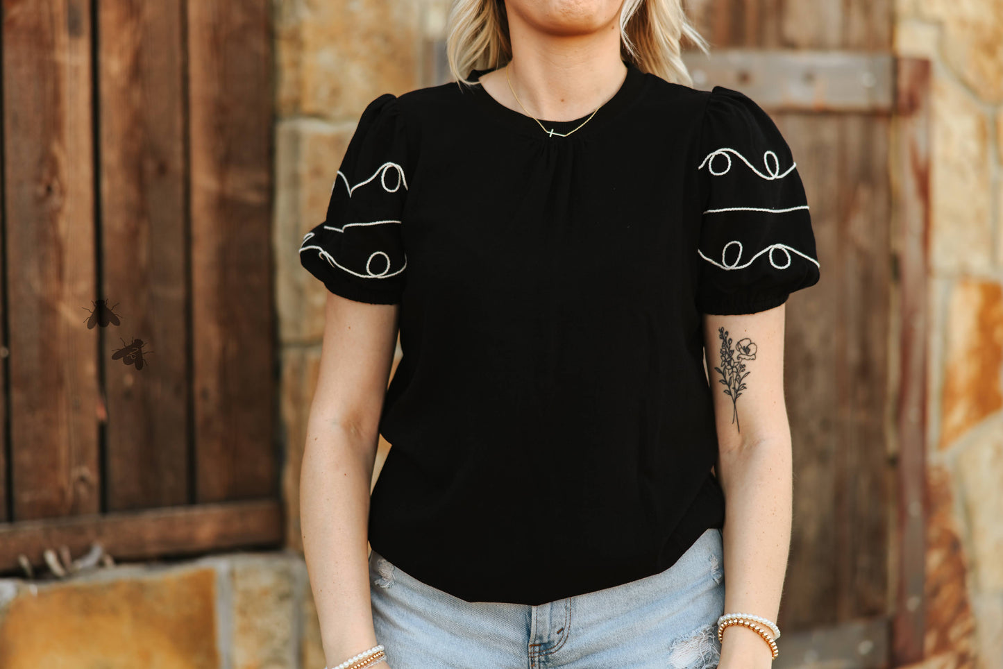 LOOPTY LARIAT TOP