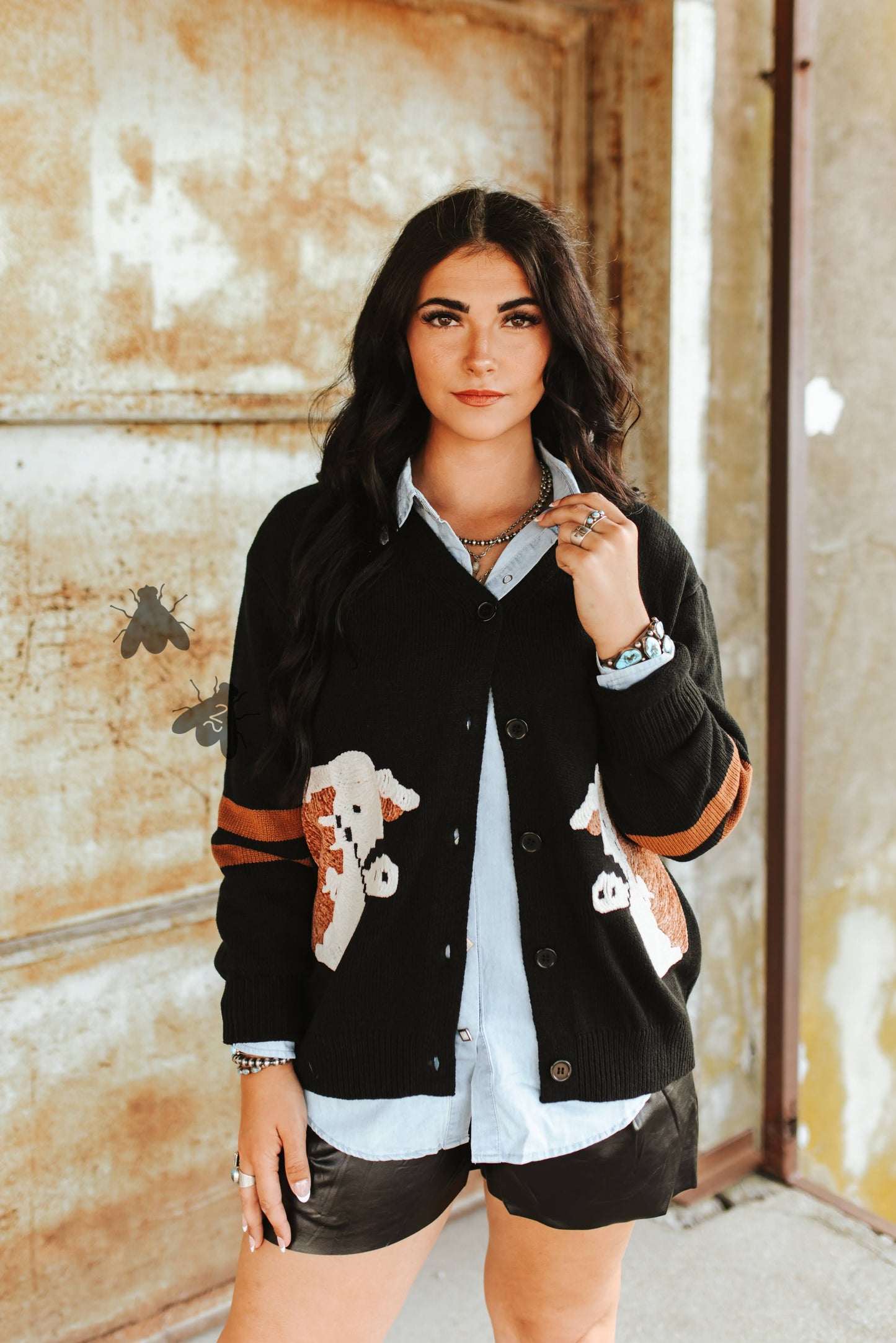 CATTLE CARDI *BLACK HEREFORD