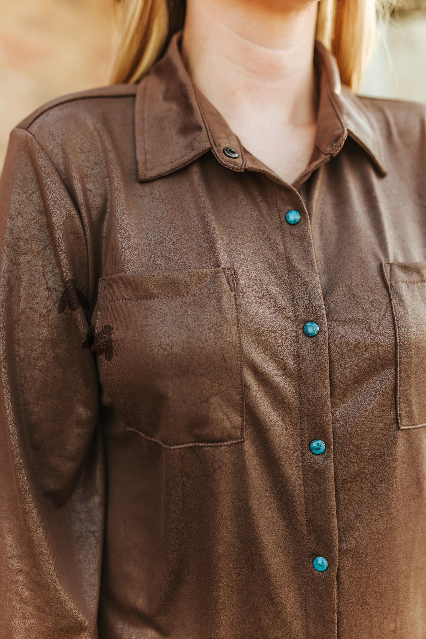 LEATHER LUX *CHOCOLATE