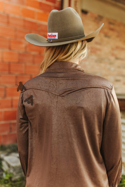 LEATHER LUX *CHOCOLATE