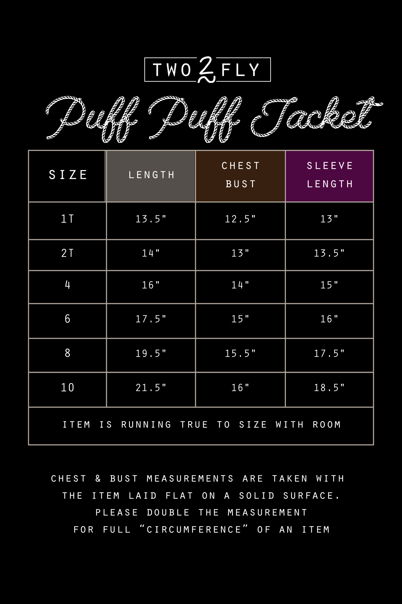 PUFF PUFF JACKET [KIDS]