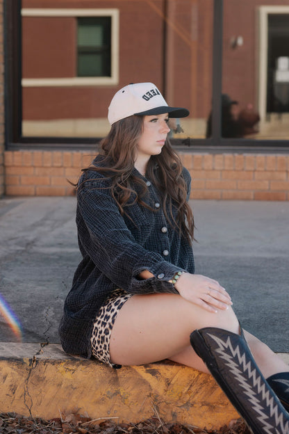 ACRES BUTTON UP *MIDNIGHT