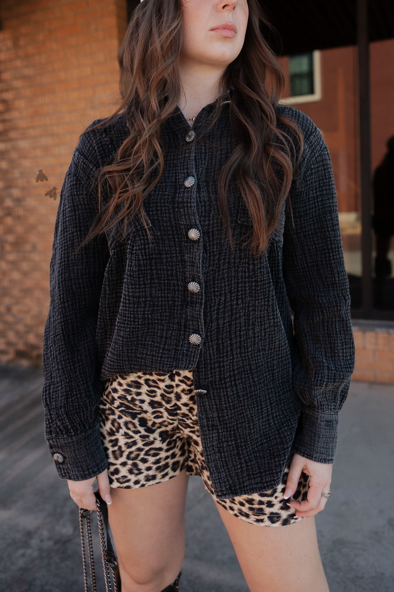 ACRES BUTTON UP *MIDNIGHT