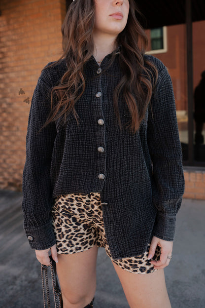 ACRES BUTTON UP *MIDNIGHT