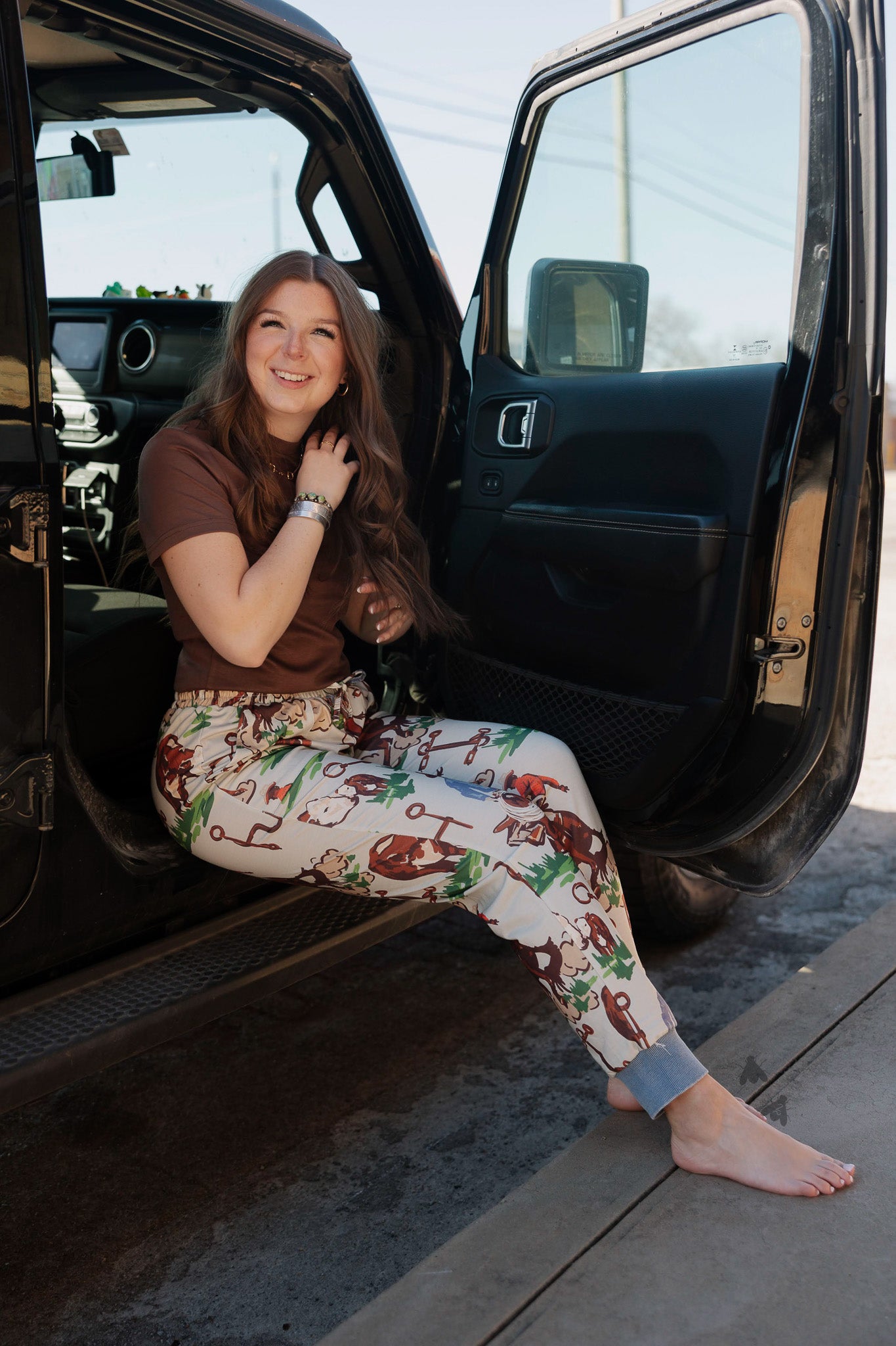 VINTAGE RANCH JOGGERS *BARK