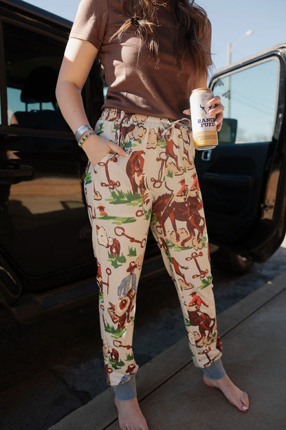 VINTAGE RANCH JOGGERS *BARK