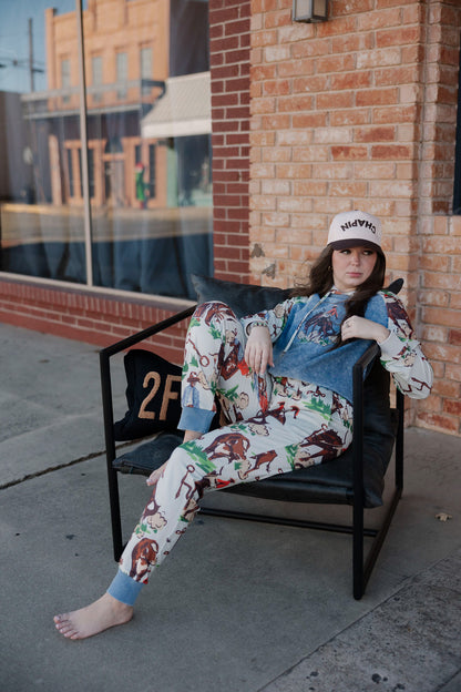 VINTAGE RANCH HOODIE *BARK