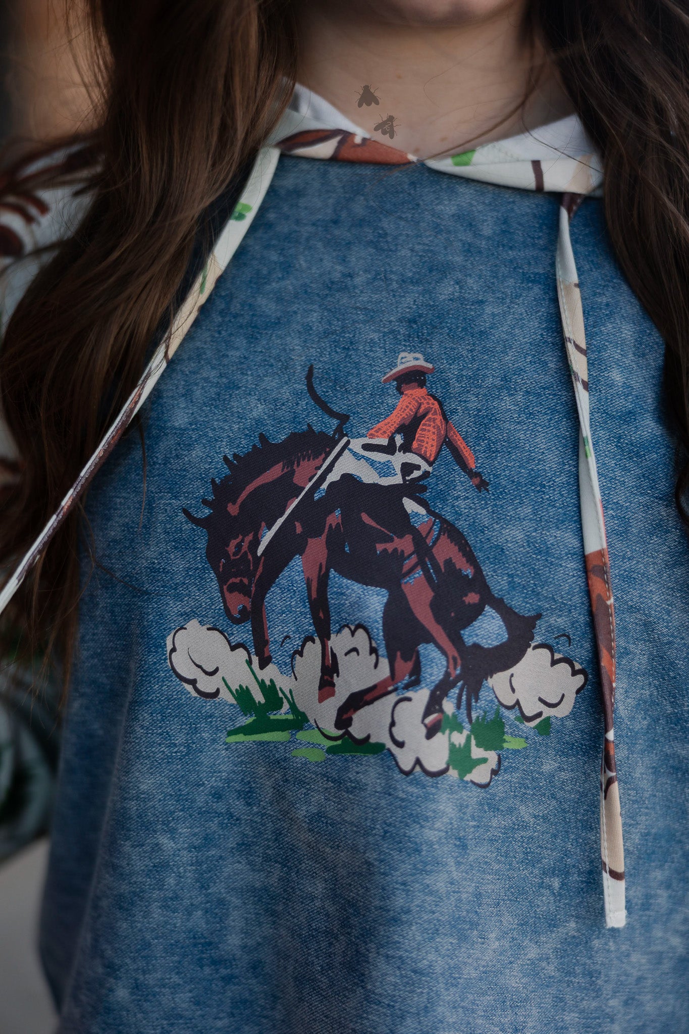 VINTAGE RANCH HOODIE *BARK