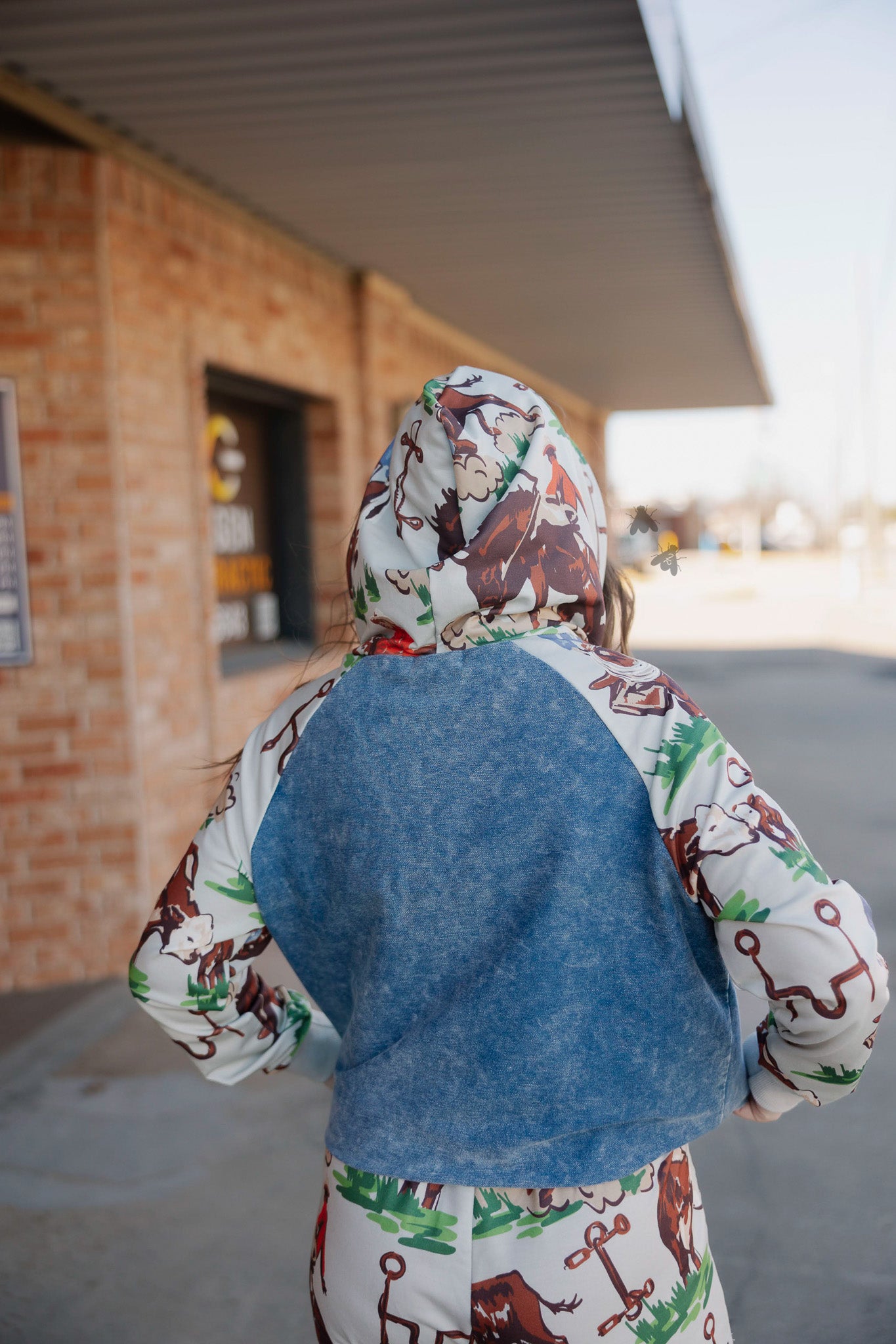 VINTAGE RANCH HOODIE *BARK