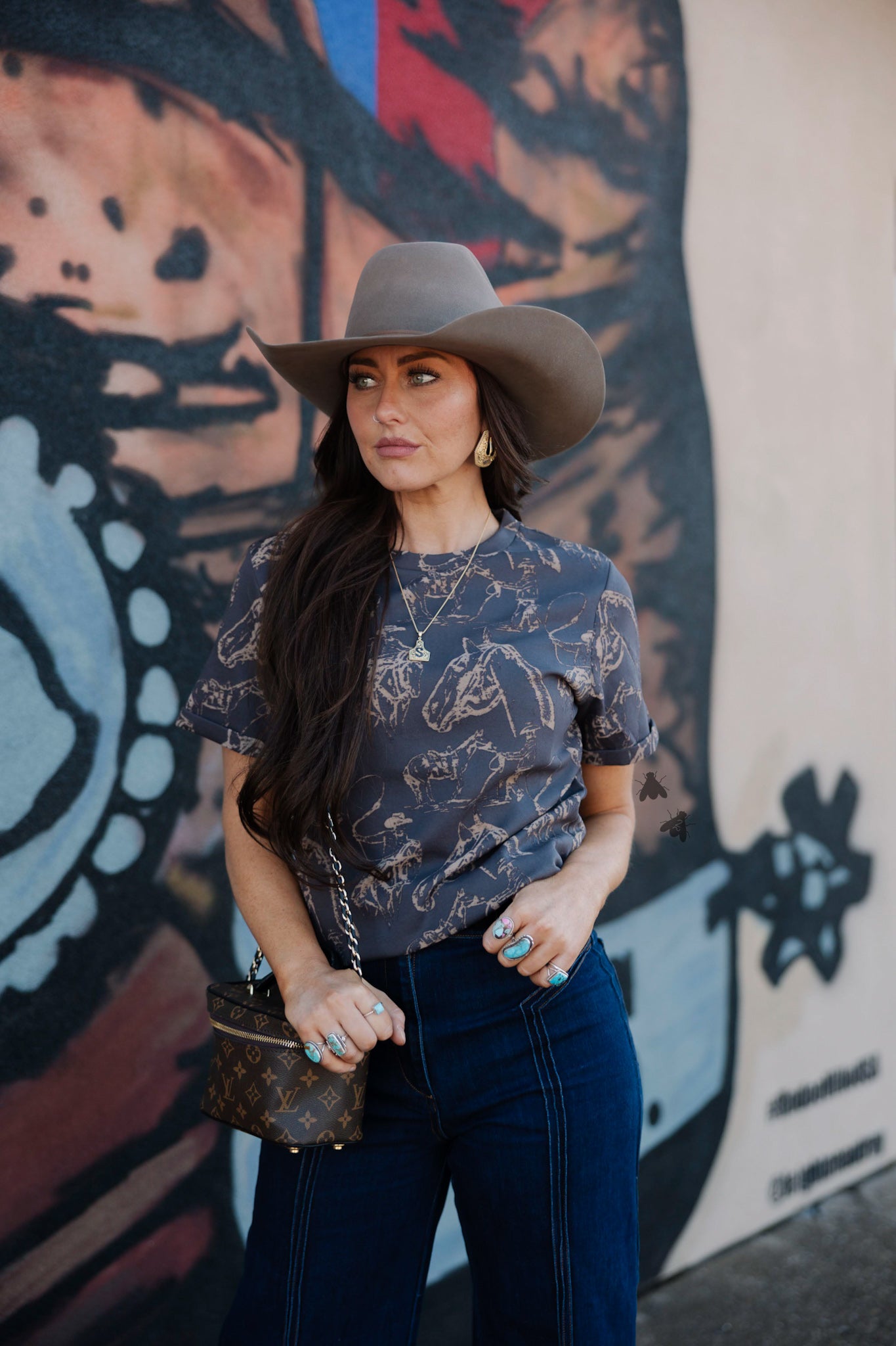 DOODLE DOS TEE *CHARCOAL