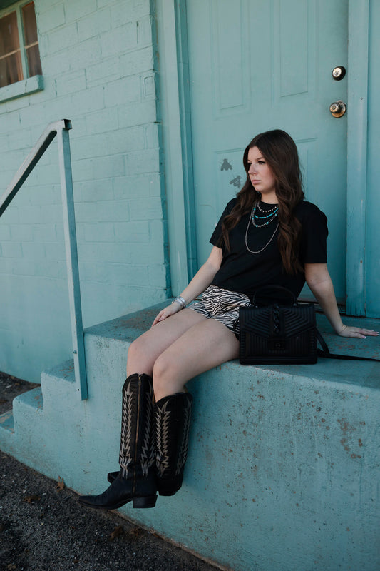 SWANKY LEATHER *MIDNIGHT