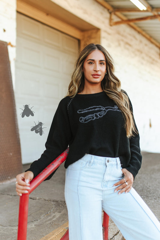 KNIT 'EM COWBOY *MIDNIGHT