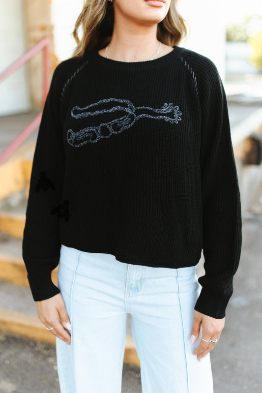 KNIT 'EM COWBOY *MIDNIGHT