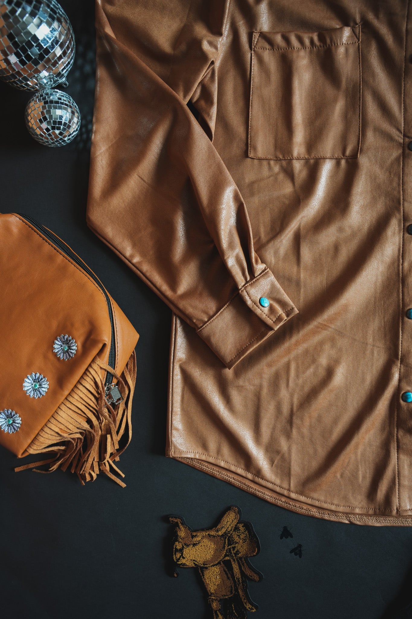 LEATHER LUX *SADDLE