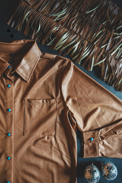 LEATHER LUX *SADDLE