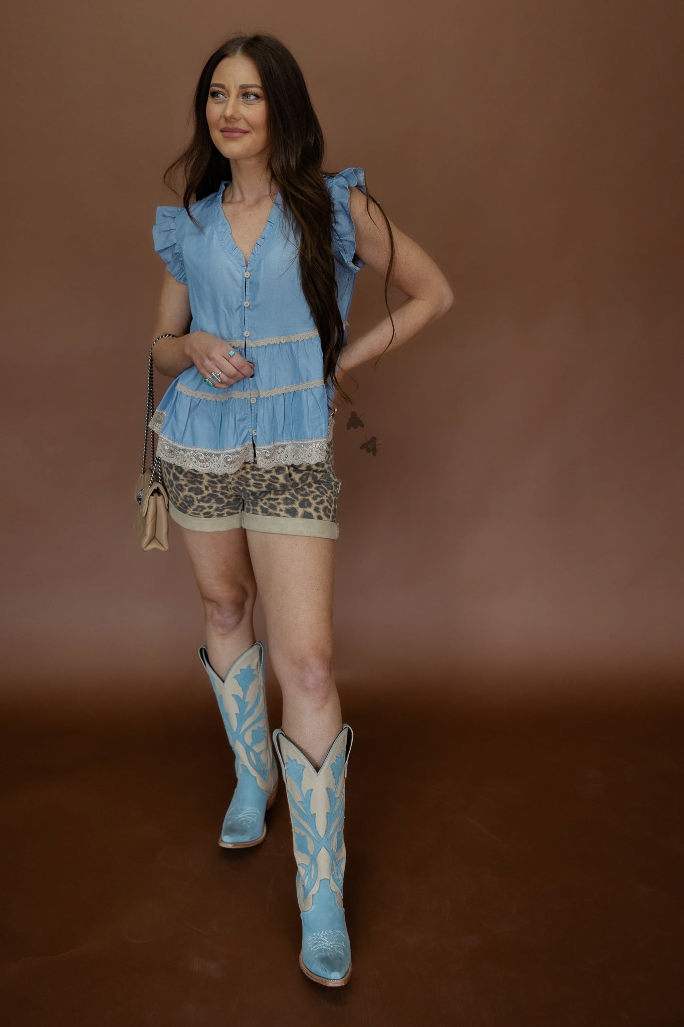 LLANO LACE *DENIM