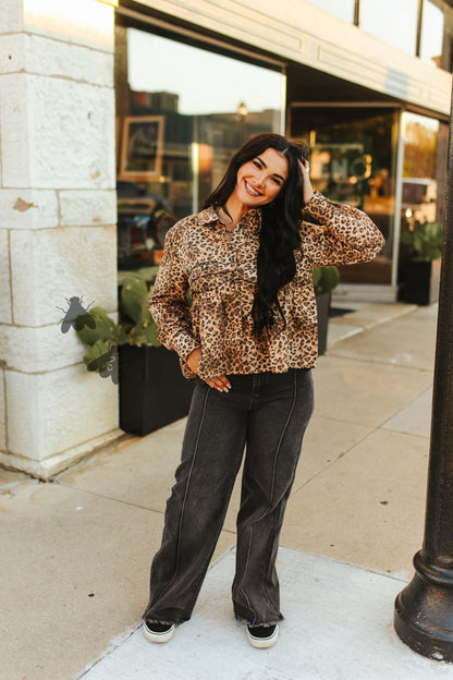 LOOPTY LOU L/S *LEOPARD