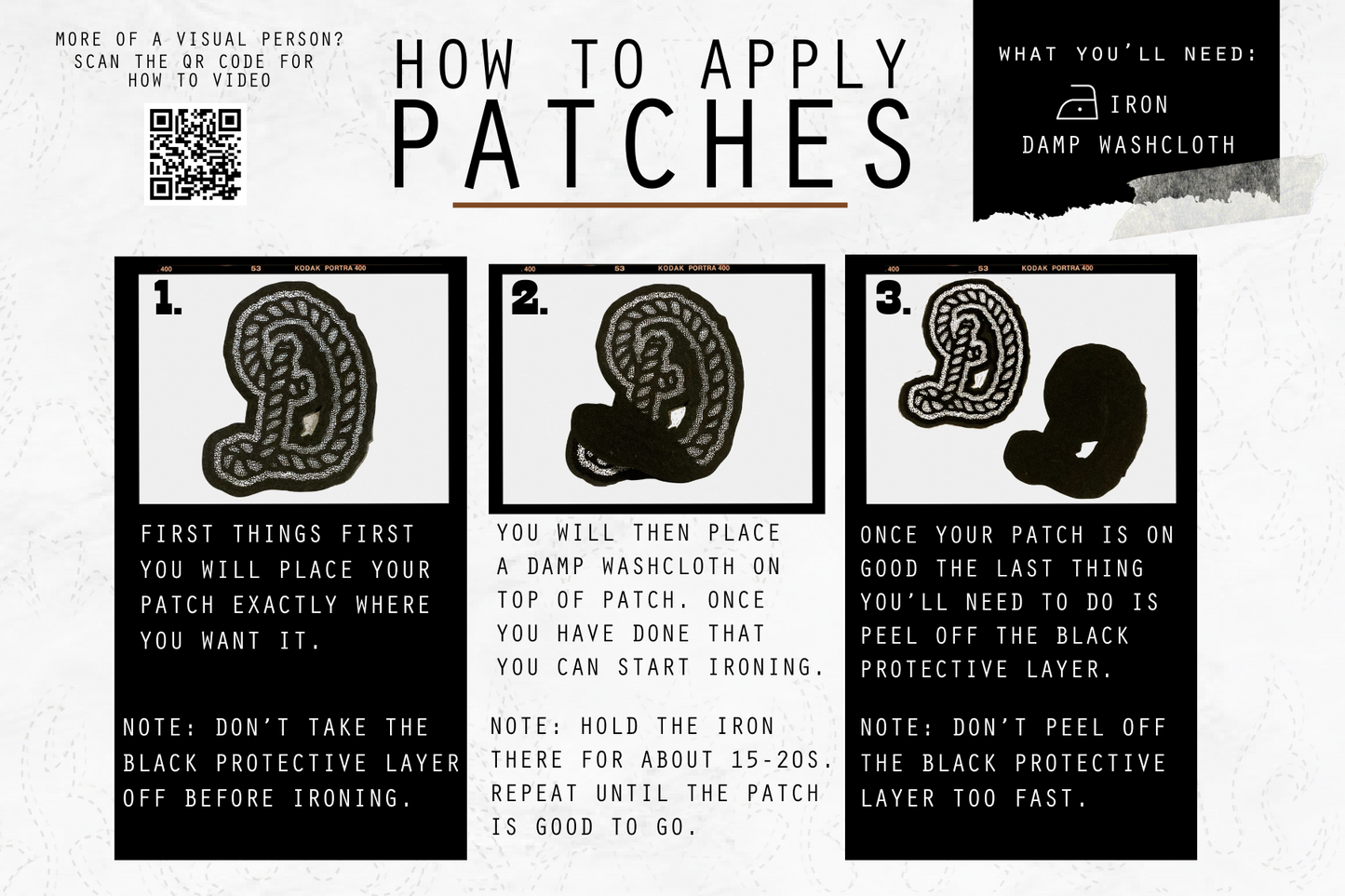 2 FLY DIY PATCH ABC SET [ 66 count ]