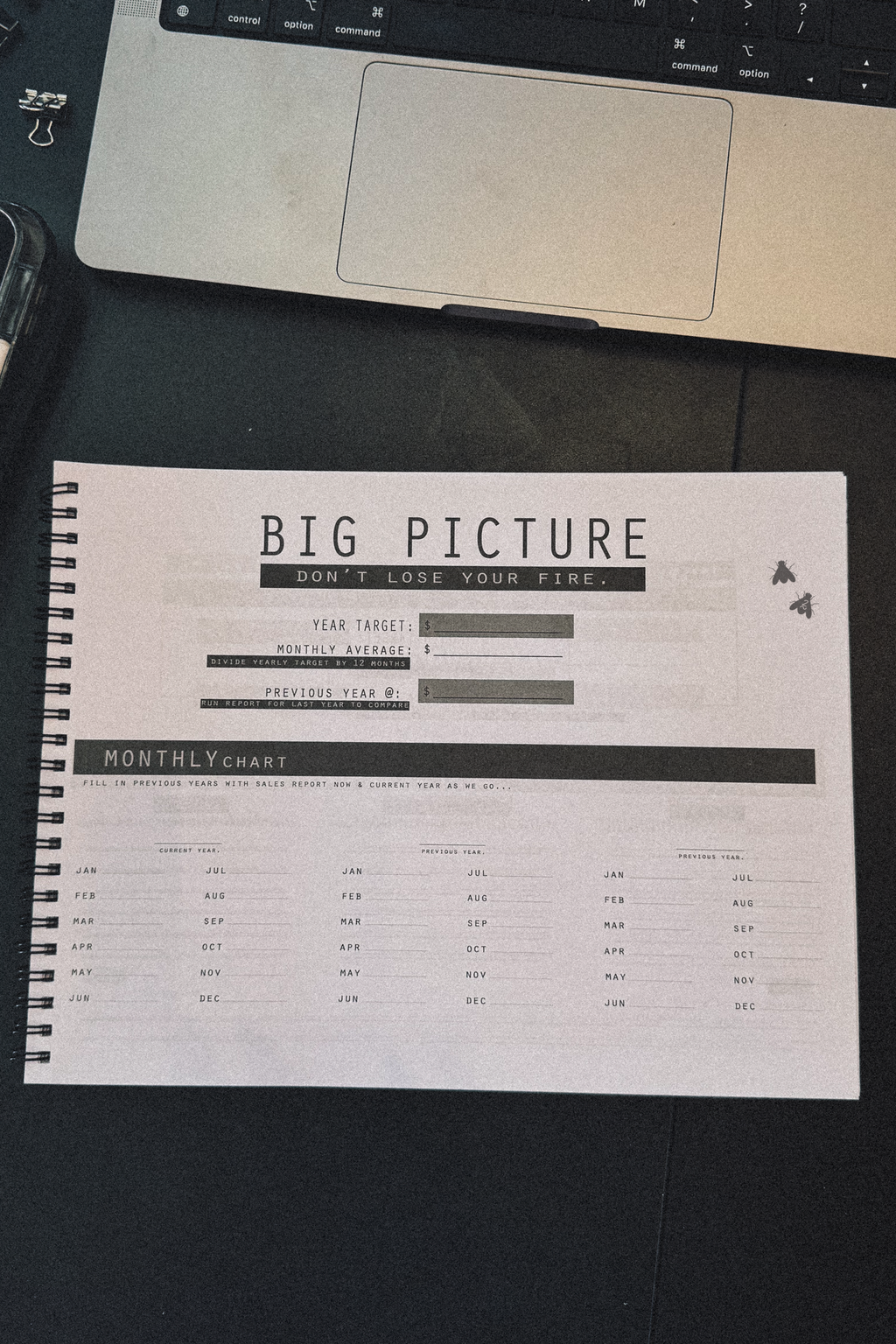 ON THE FLY PLANNER