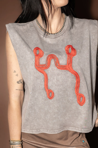 ROJO RANCH MUSCLE TEE