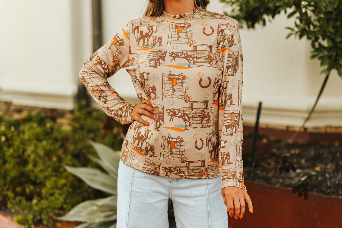 SUNSET RANCH L/S *RETRO
