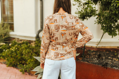 SUNSET RANCH L/S *RETRO