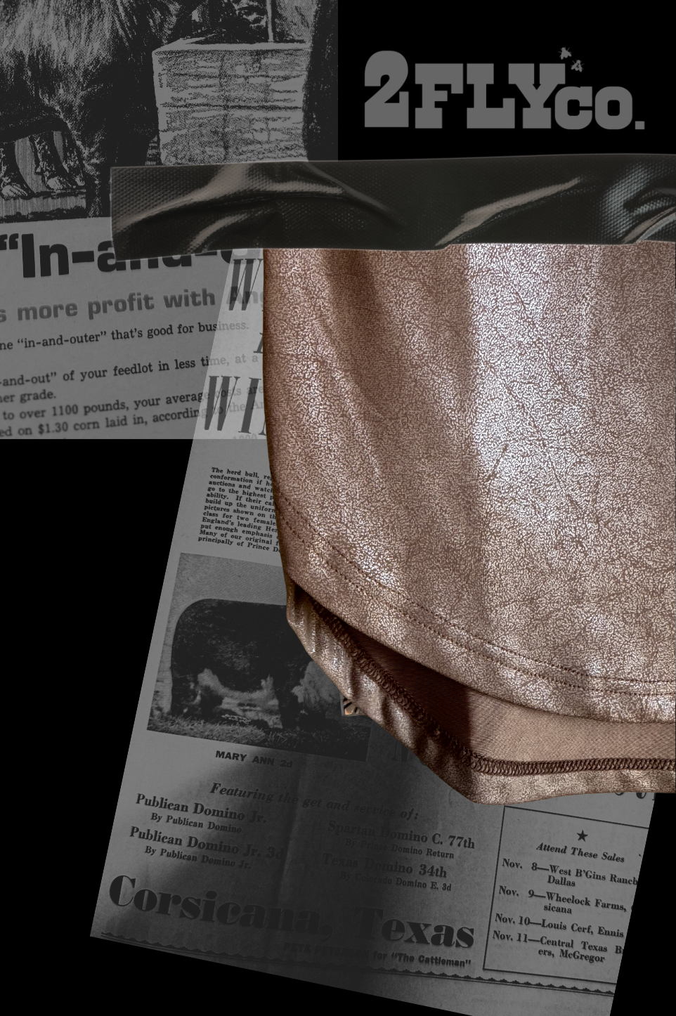 SWANKY LEATHER *MOCHA