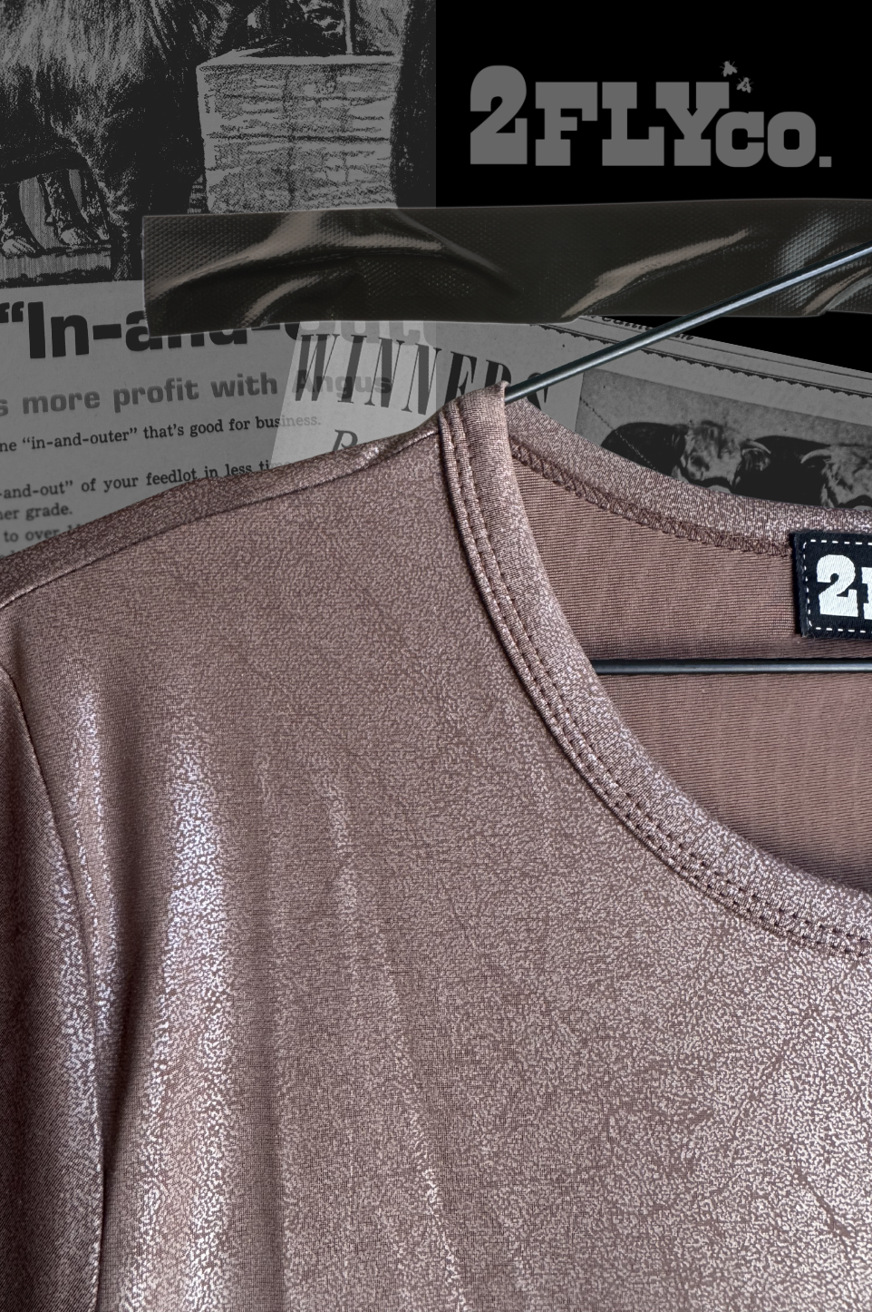 SWANKY LEATHER *MOCHA