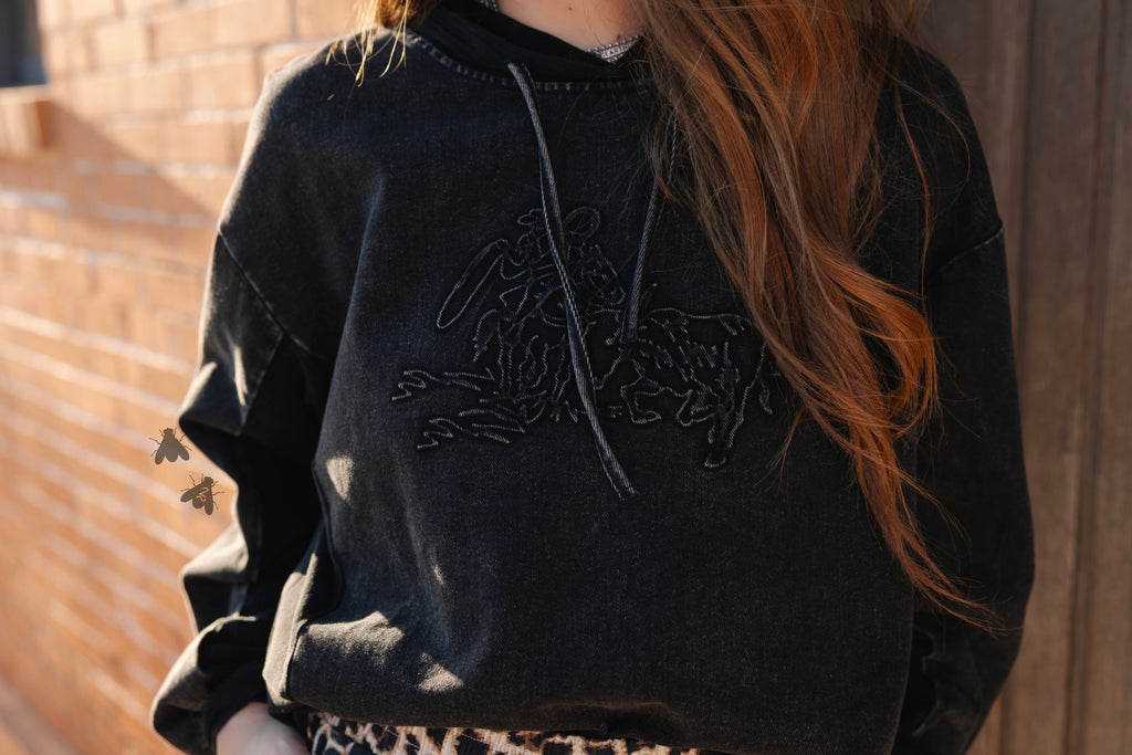 URBAN DENIM HOODIE *MIDNIGHT