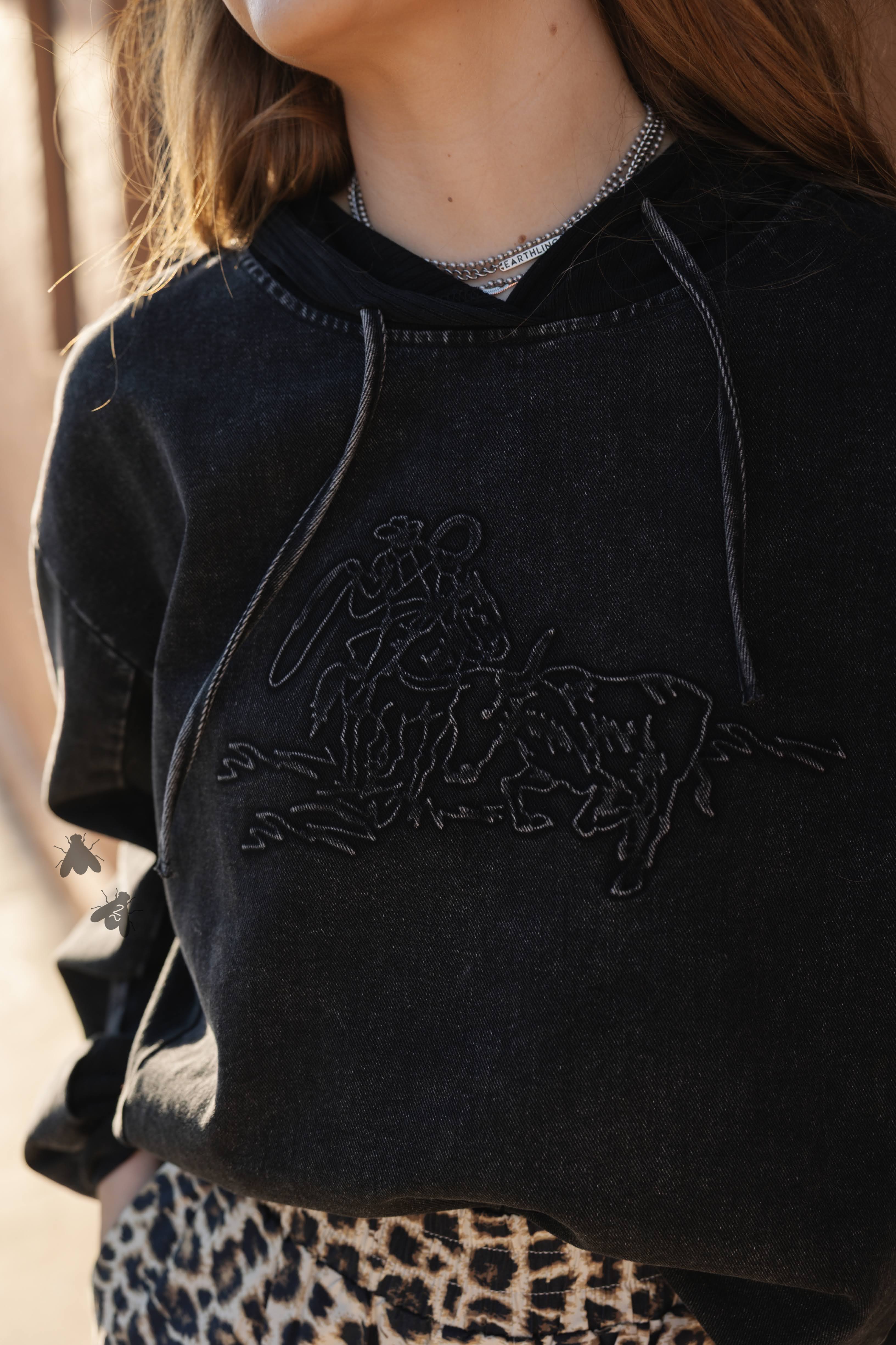 URBAN DENIM HOODIE *MIDNIGHT