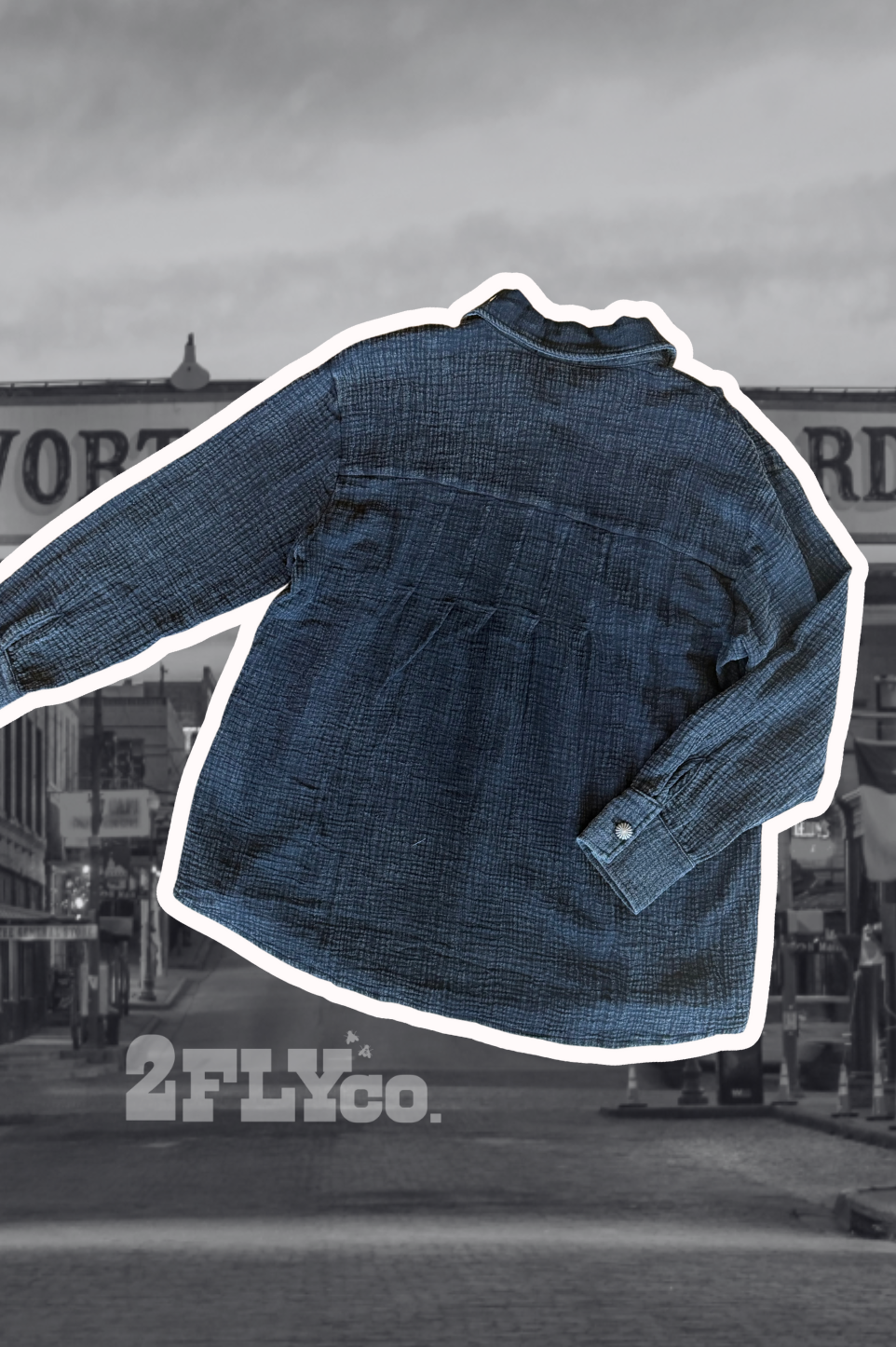 ACRES BUTTON UP *MIDNIGHT