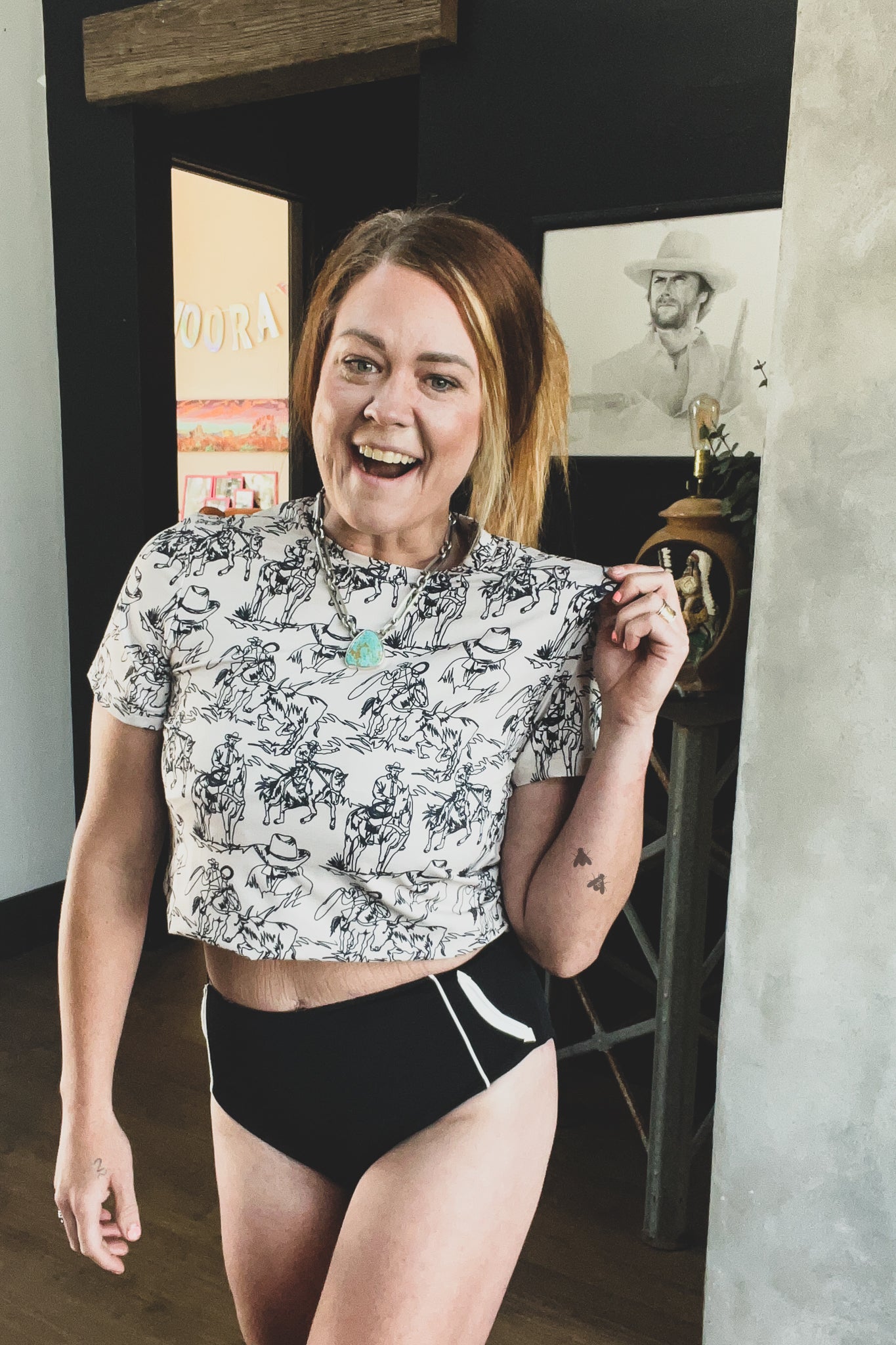 RETRO WESTERN BOTTOMS