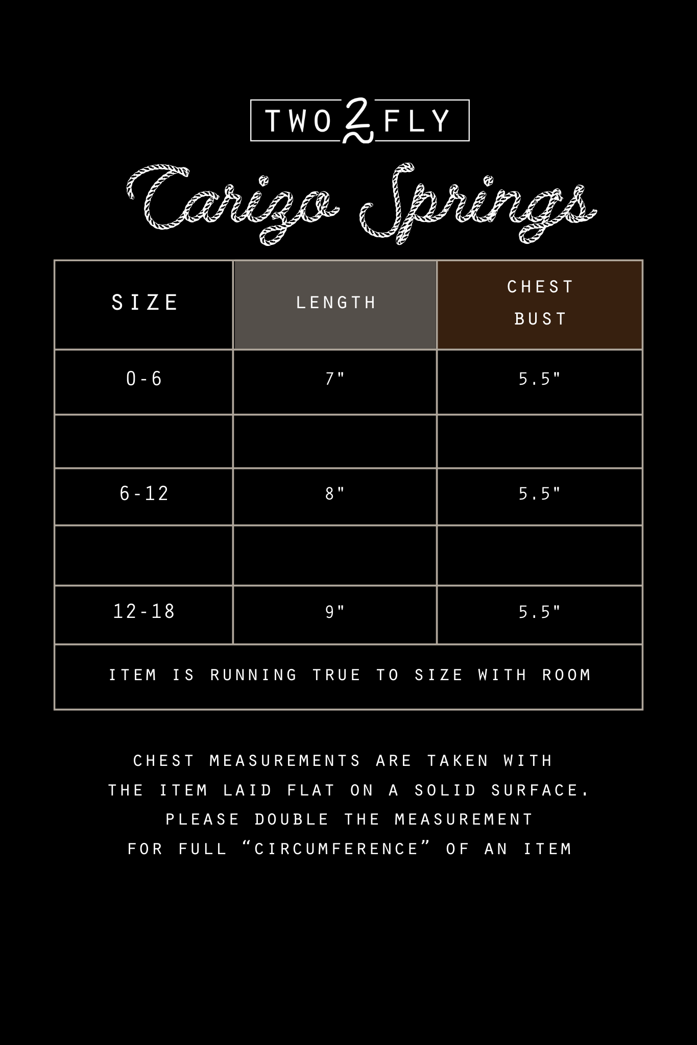 CARIZO SPRINGS [BABY]