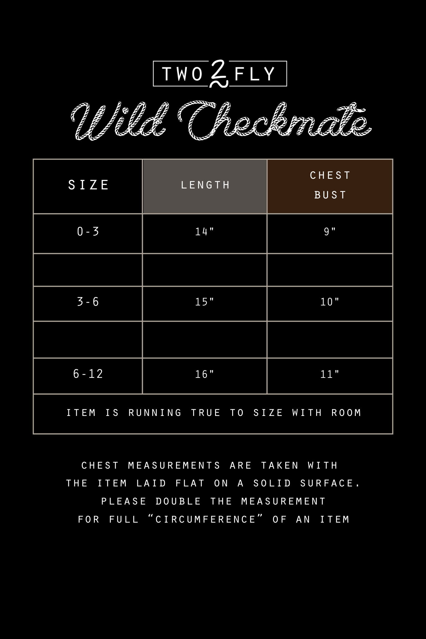 WILD CHECKMATE [BABY]