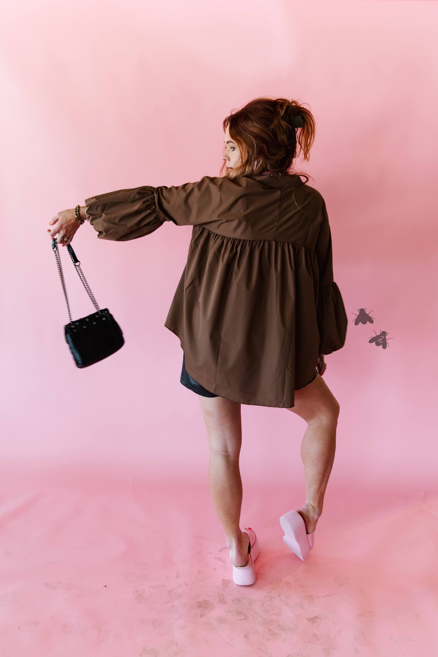 THE BRAZOS TOP *MOCHA