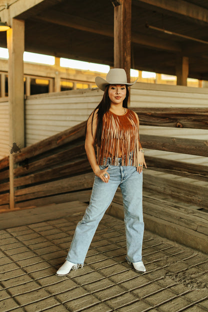 GIRLS BEST FRINGE *SADDLE [MOSTLY 3X LEFT]
