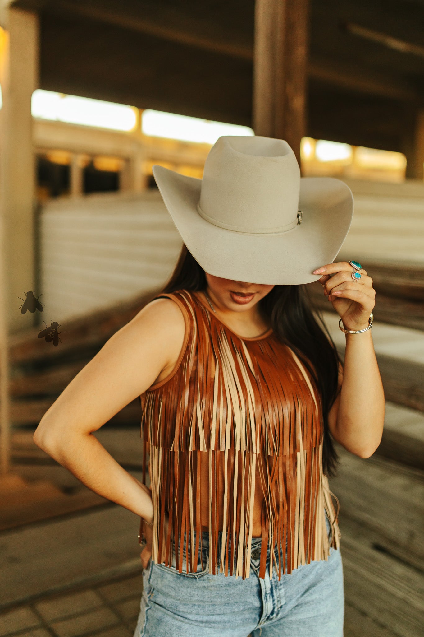 GIRLS BEST FRINGE *SADDLE [MOSTLY 3X LEFT]