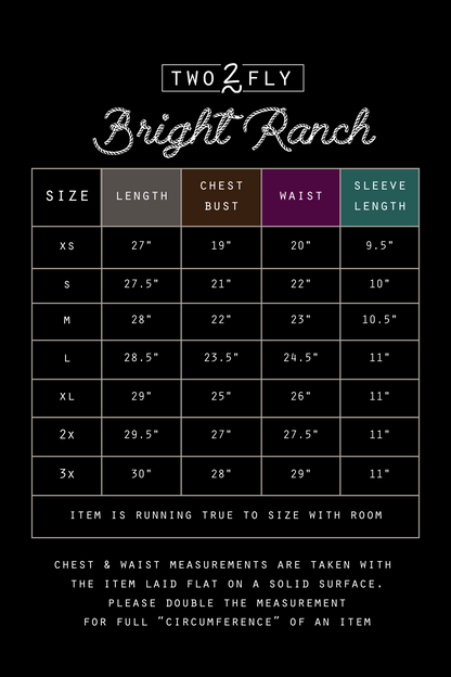 BRIGHT RANCH *SUPER SALE [MISSING SIZES]