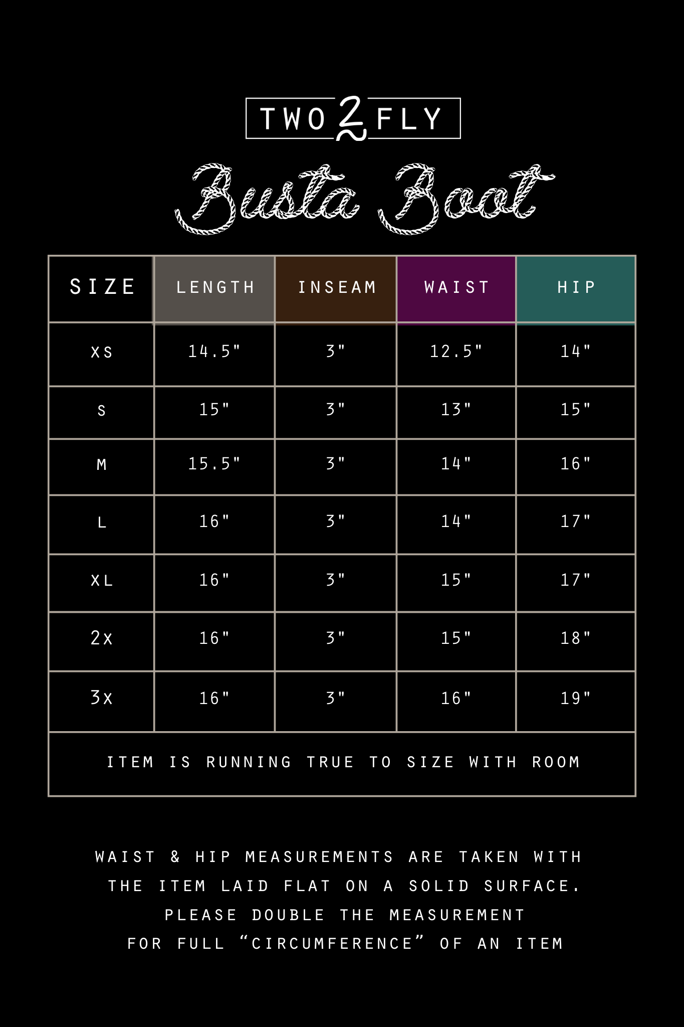 BUSTA BOOT * RUNNING SMALL *SUPER SALE [NO PLUS]