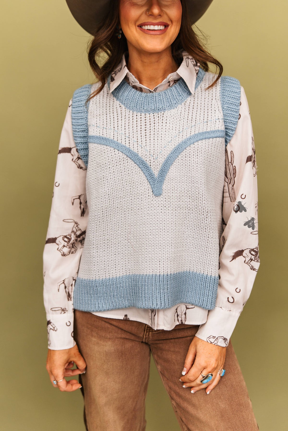DAKOTA KNIT *DENIM