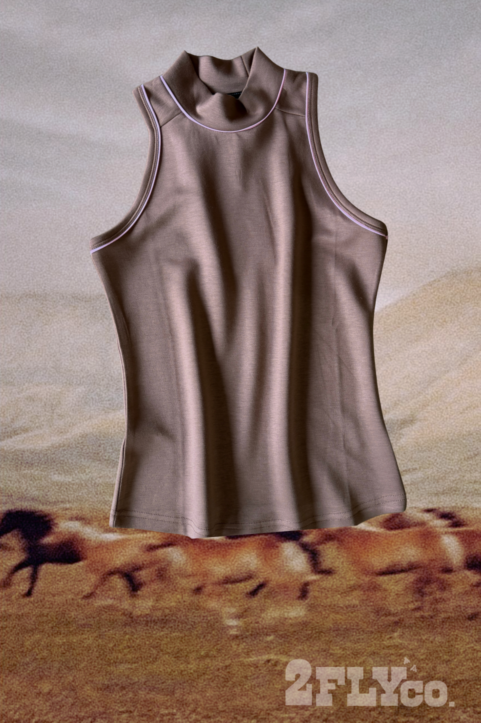 THE ESSENTIALS TANK *MOCHA