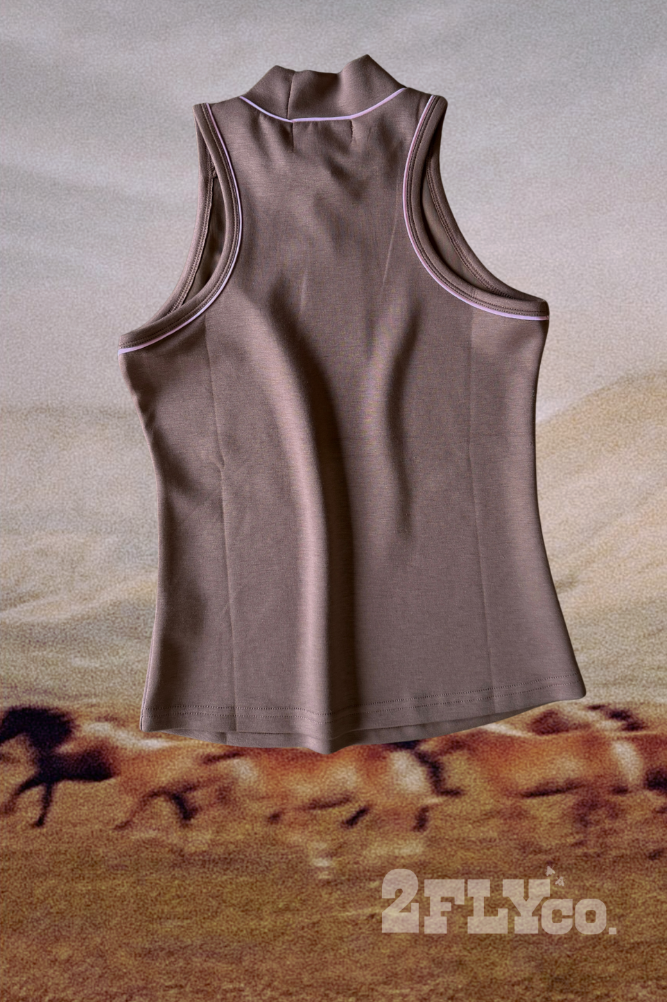 THE ESSENTIALS TANK *MOCHA