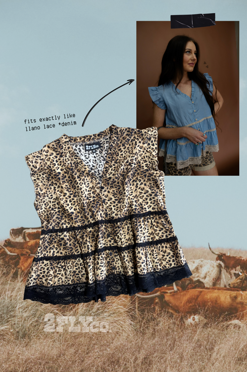 LLANO LACE *LEOPARD