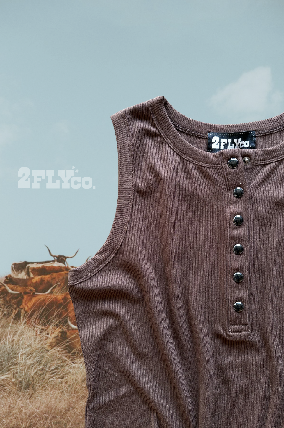 YOAKUM TANK *MOCHA