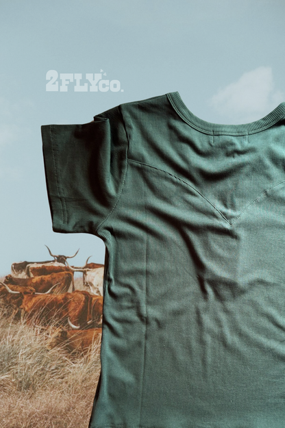 YOAKUM TEE *FOREST GREEN