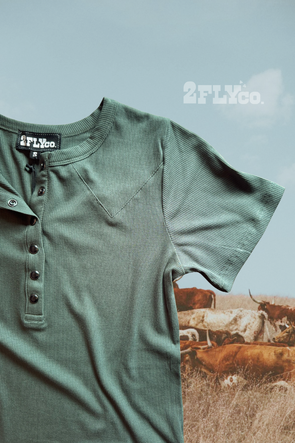 YOAKUM TEE *FOREST GREEN