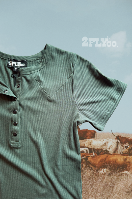 YOAKUM TEE *FOREST GREEN