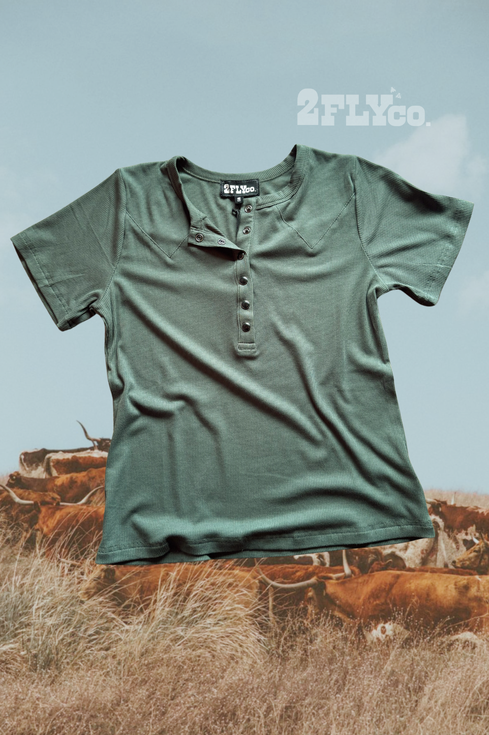 YOAKUM TEE *FOREST GREEN