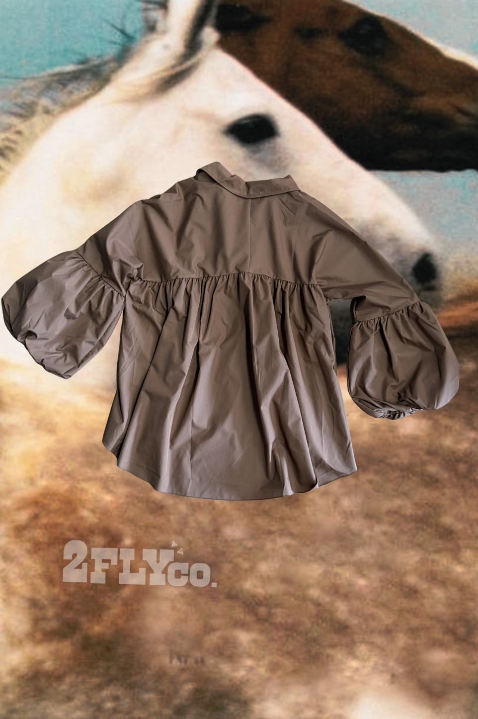 THE BRAZOS TOP *MOCHA